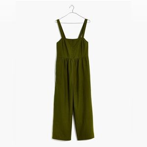 Madewell Button-Down Linen Jumpsuit
